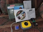 Coleman Xtreme C4WP Waterproof Digital Camera With 2GB San Disk Memory Card. Fixed Price $18.45.