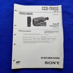 Sony CCD-TRV33 RMT-713 Service Manual Original Paper Oem Repair Guide Usa. Fixed Price $79.00.